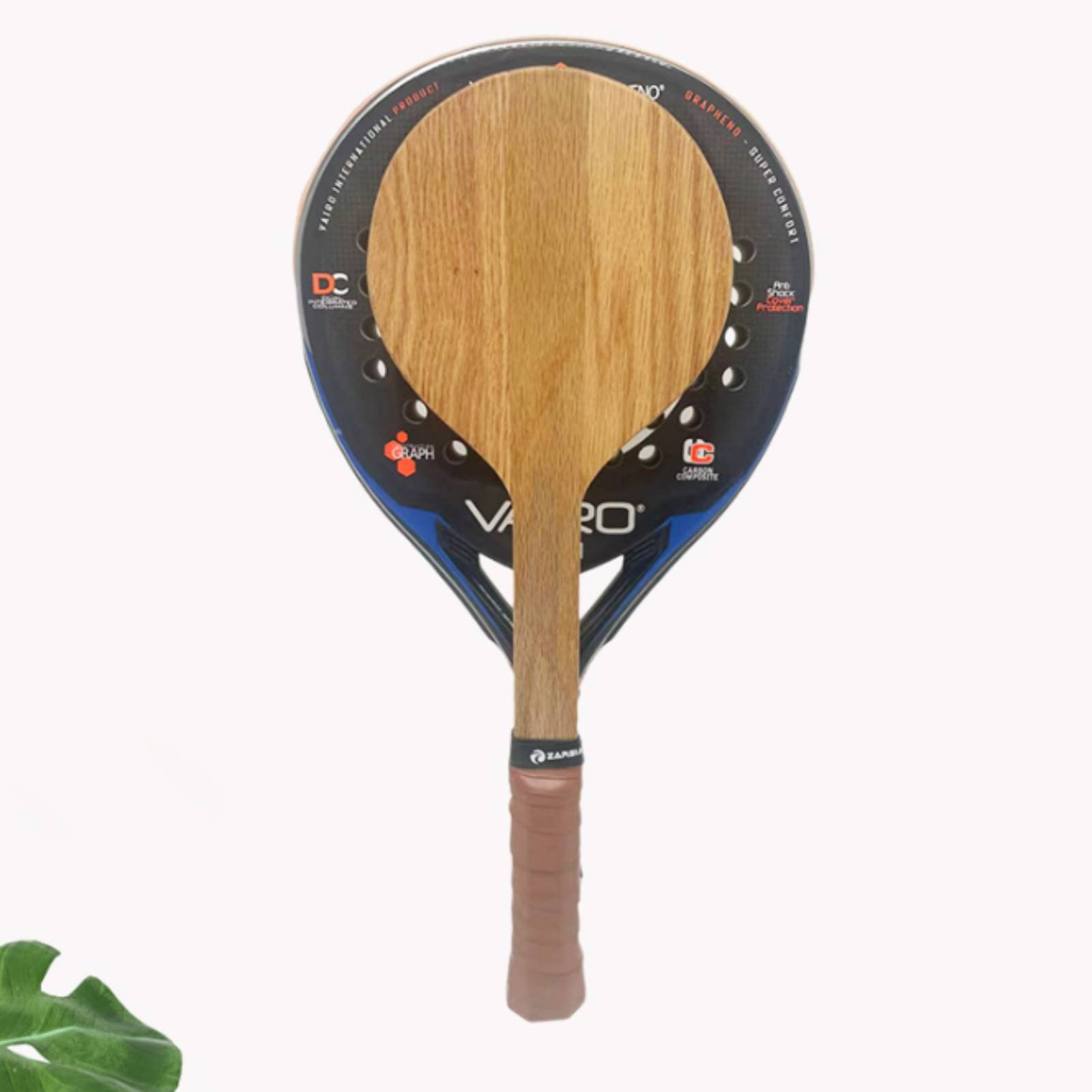 Tennis Racket - Drewniana rakieta do tenisa plażowego, rakieta