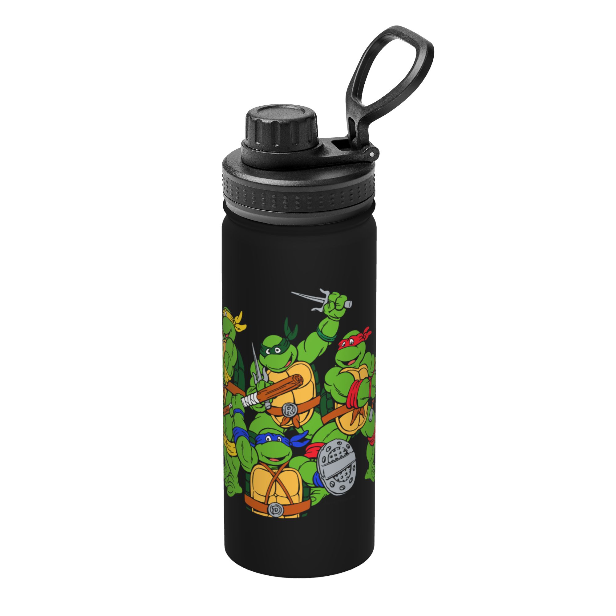 Sports Water Bottle Insulated - Kubek termiczny sportowy Cartoon Ninja T-Turtles