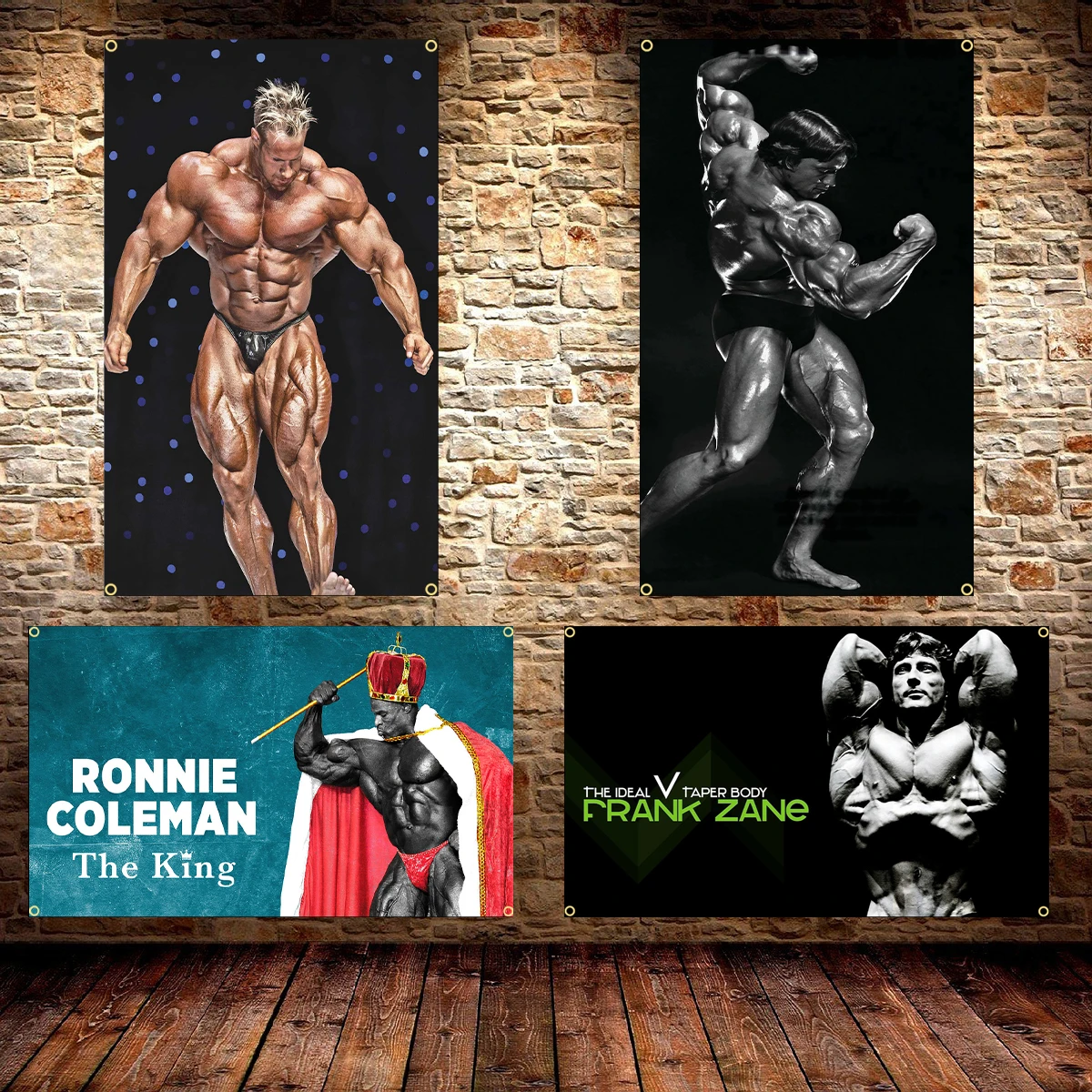 Sports Equipment Poster - FLAGDOM 90X150CM Kulturystyka Siłownia Flaga Boks