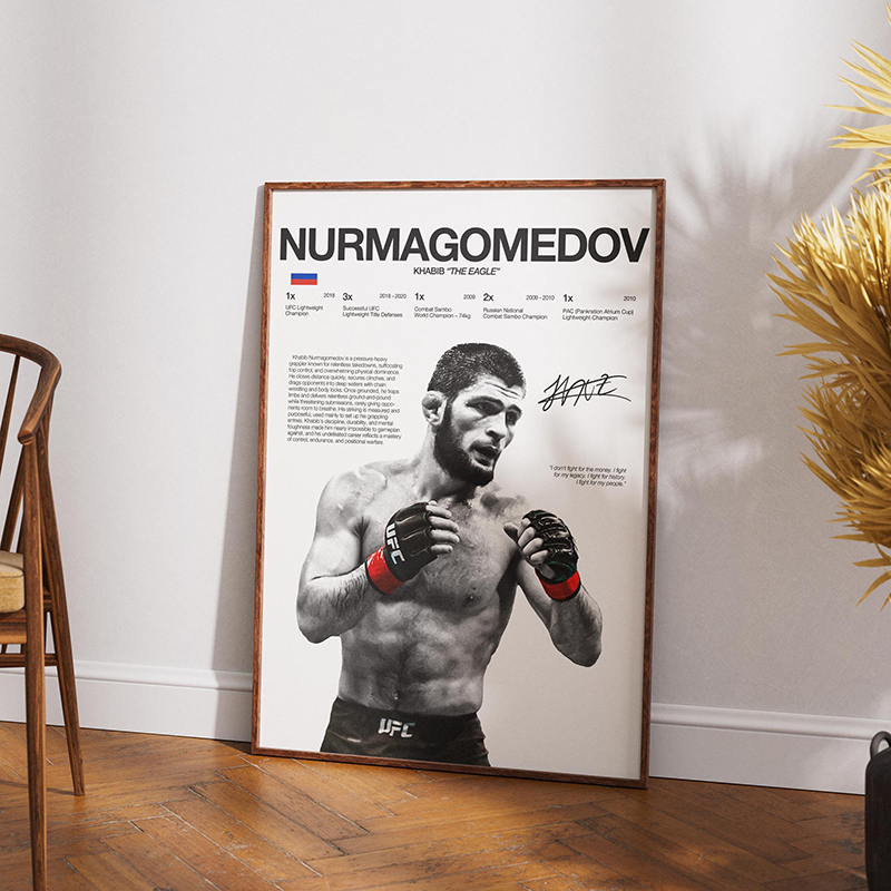 Plakat z legendarnymi boksersk – Sports Equipment Poster recenzja i cena