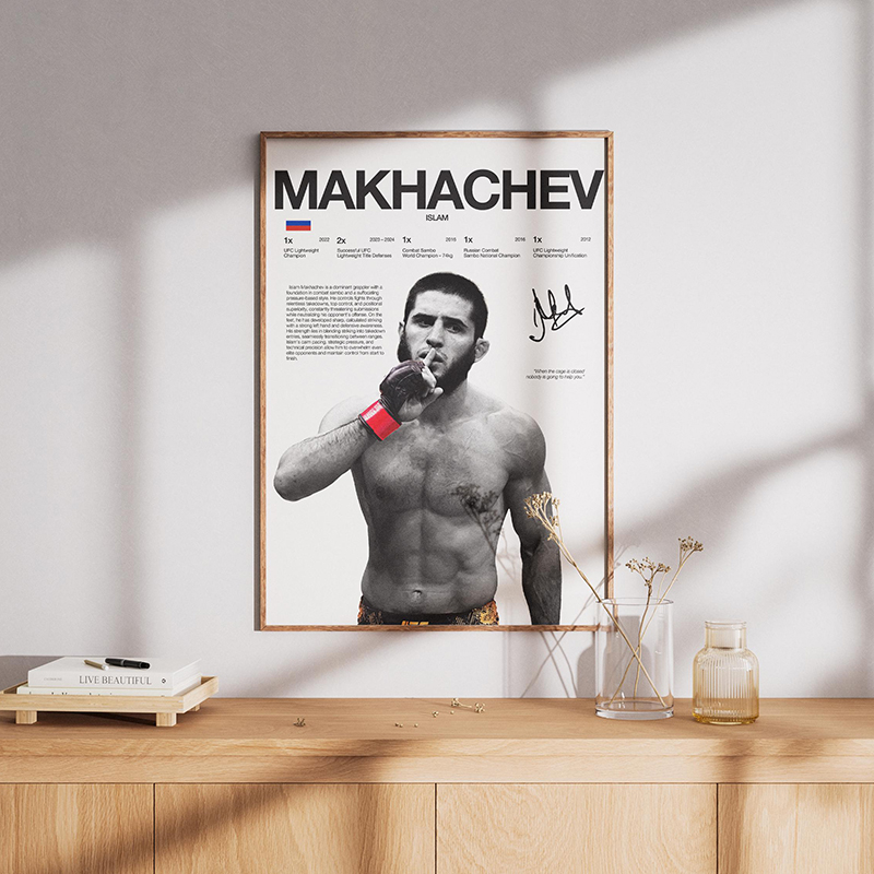Plakat z legendarnymi boksersk – Sports Equipment Poster recenzja i cena