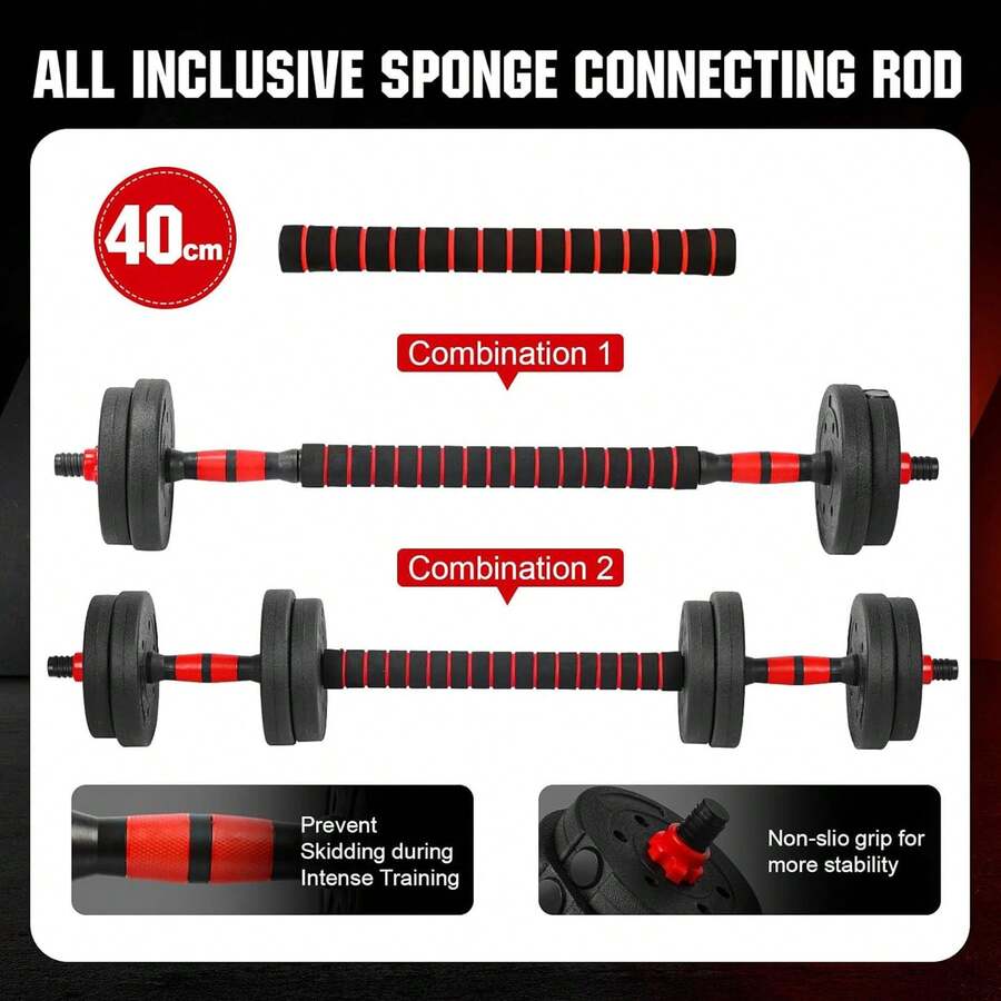 Zestaw swobodnych ciężarów o ł – Dumbbell Set recenzja i cena