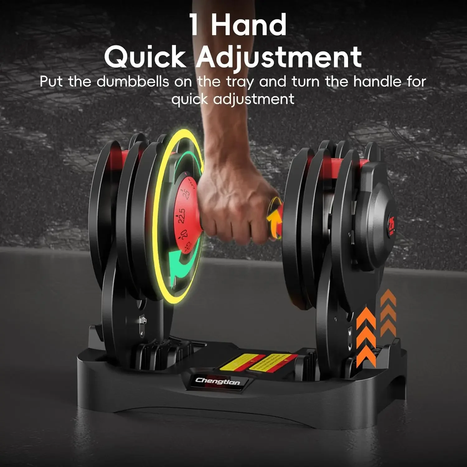 Ulepszony zestaw regulowanych  – Dumbbell Set recenzja i cena