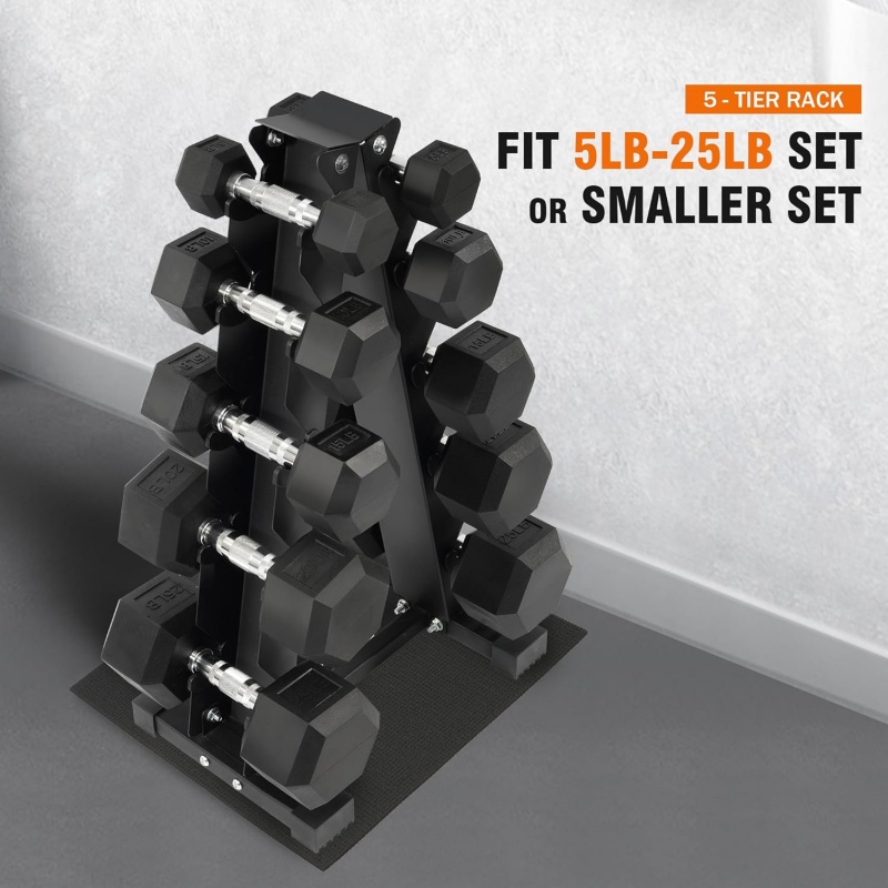 Zestaw hantli sześciokątnych z – Dumbbell Set recenzja i cena