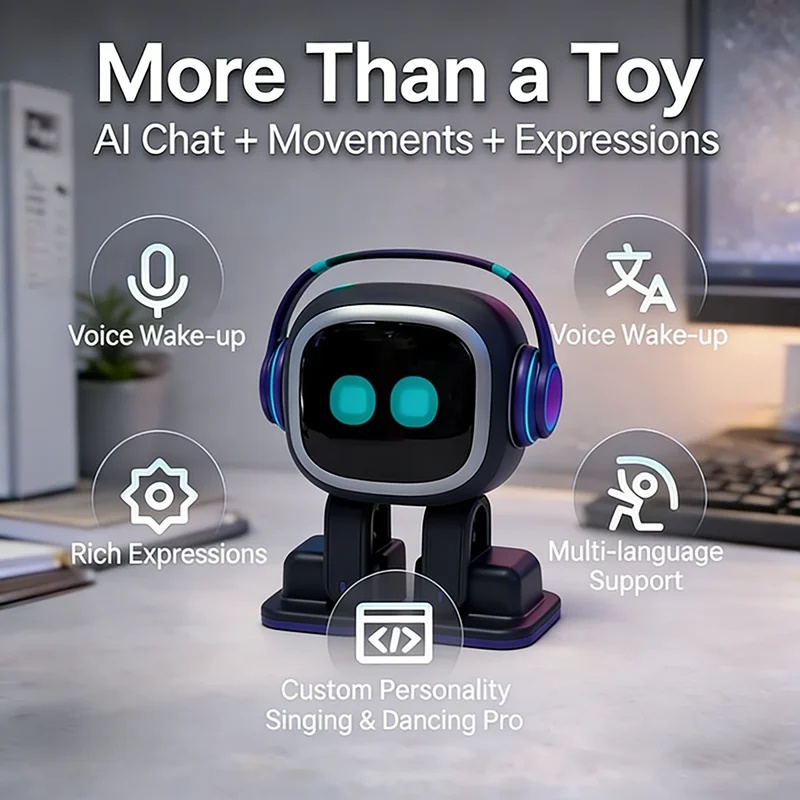 Nowy interaktywny robot EMO AI – Skateboard recenzja i cena