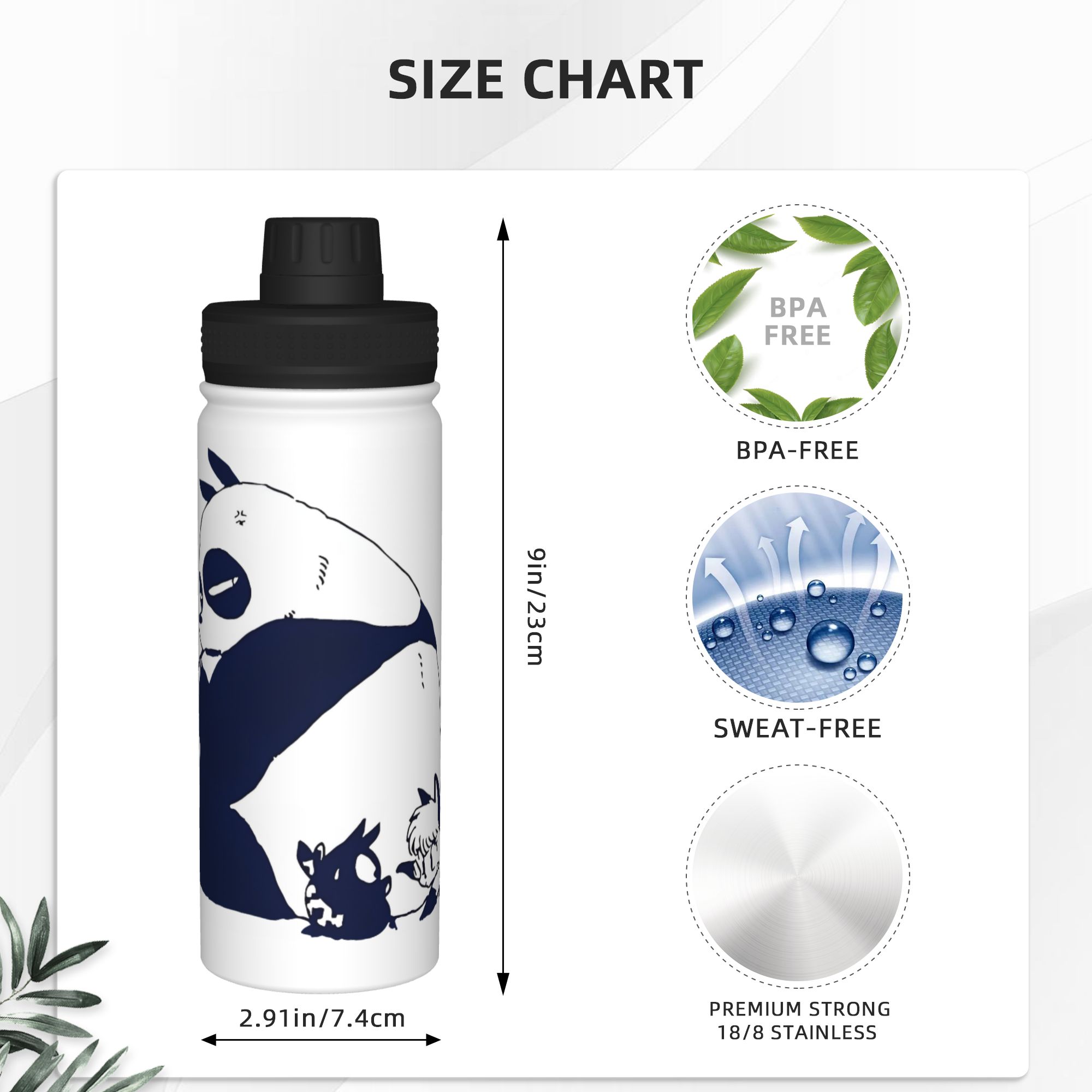 Ranma 1/2, japońskie anime, Pa – Sports Water Bottle Insulated recenzja i cena
