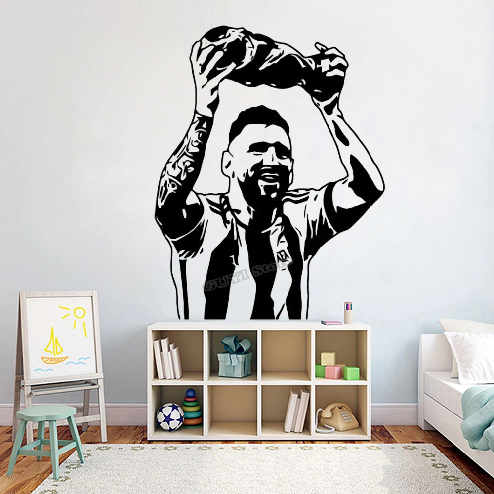 Messi Naklejka ścienna Winylow – Sports Equipment Poster recenzja i cena