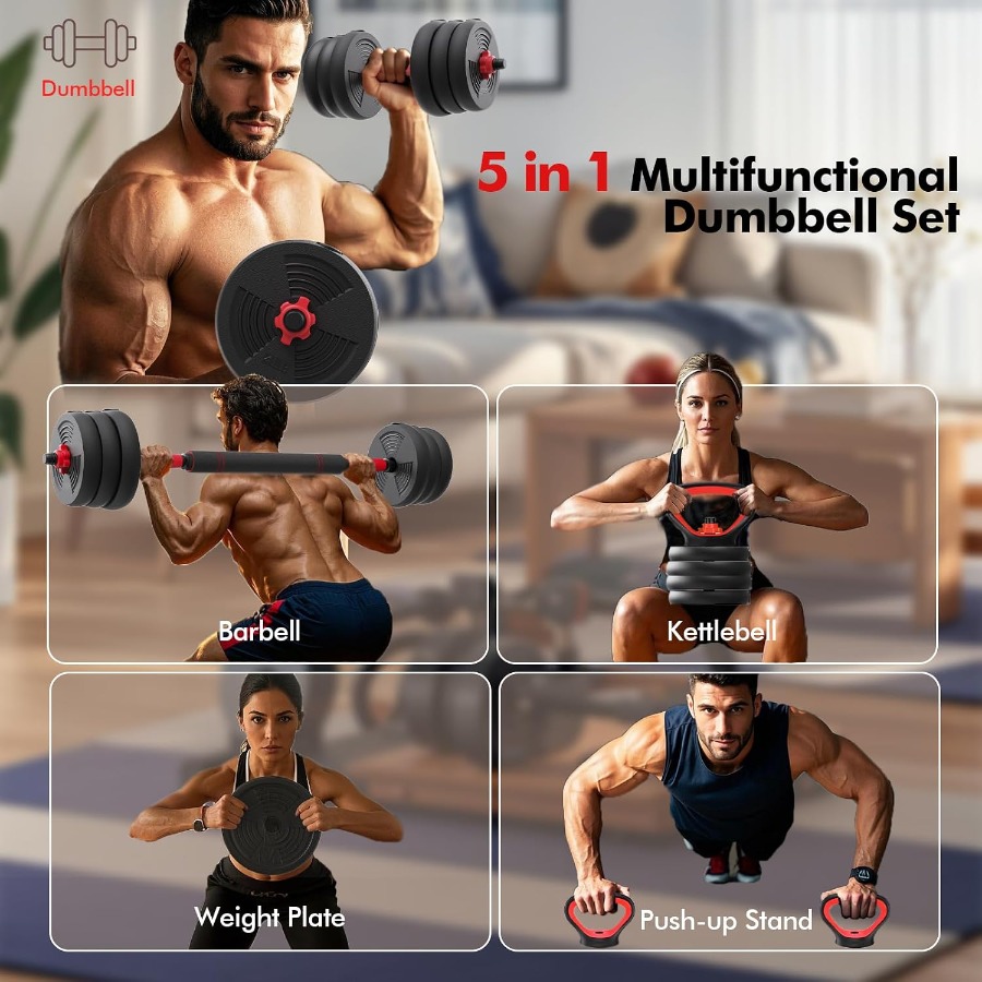 Regulowany zestaw hantli, zest – Dumbbell Set recenzja i cena