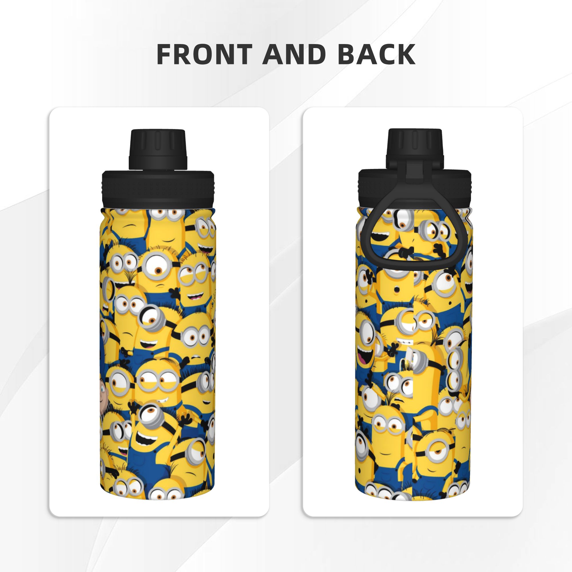Kreskówkowe M-Miniony 18OZ Spo – Sports Water Bottle Insulated recenzja i cena