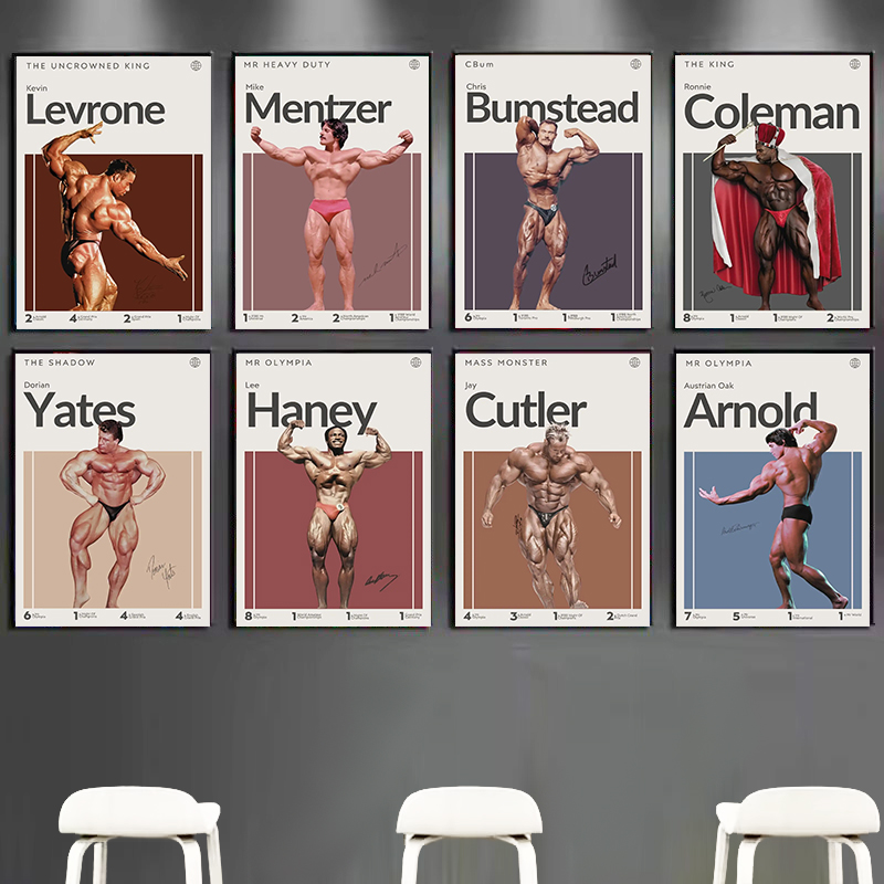 Motywacyjny Plakat Kulturysty  – Sports Equipment Poster recenzja i cena