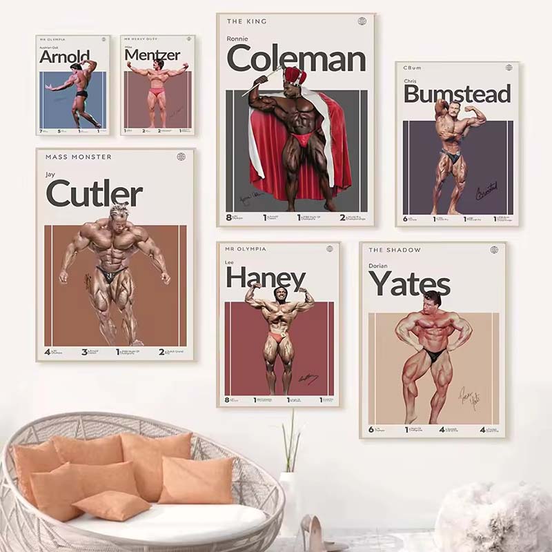 Motywacyjny Plakat Kulturysty  – Sports Equipment Poster recenzja i cena