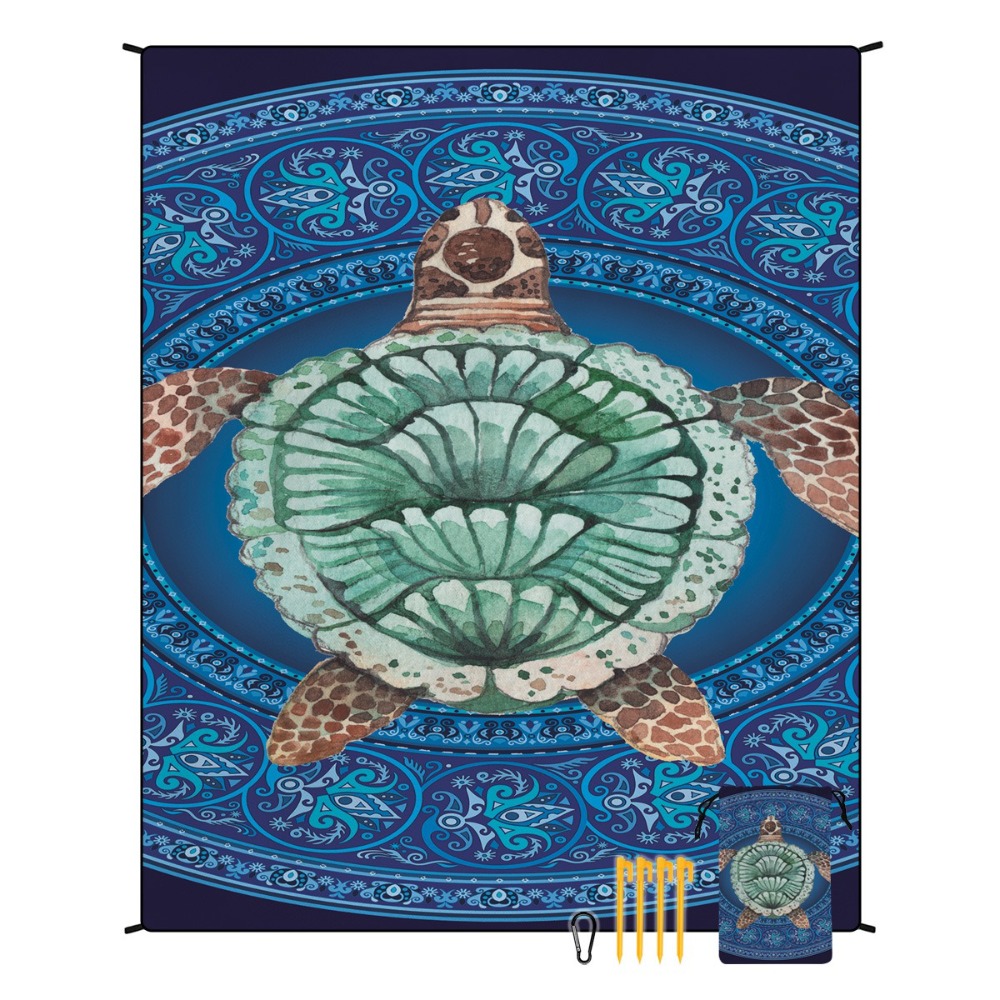 Ręcznik plażowy z motywem palm – Yoga Mat recenzja i cena