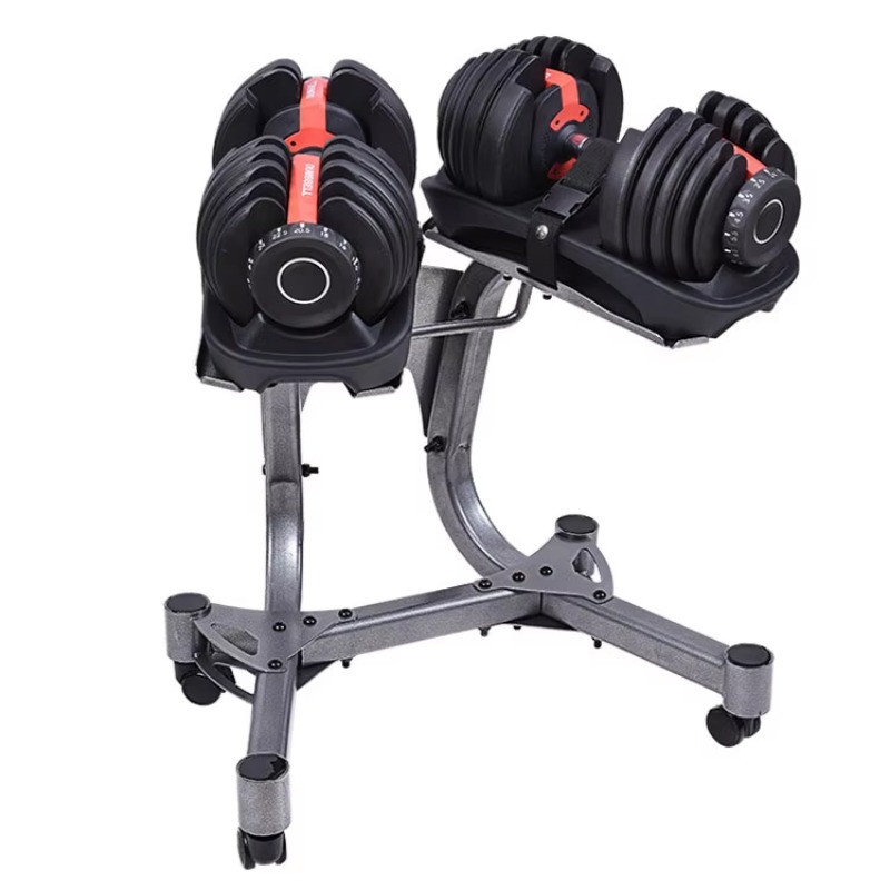 Zestaw do ćwiczeń z wolnymi ob – Dumbbell Set recenzja i cena